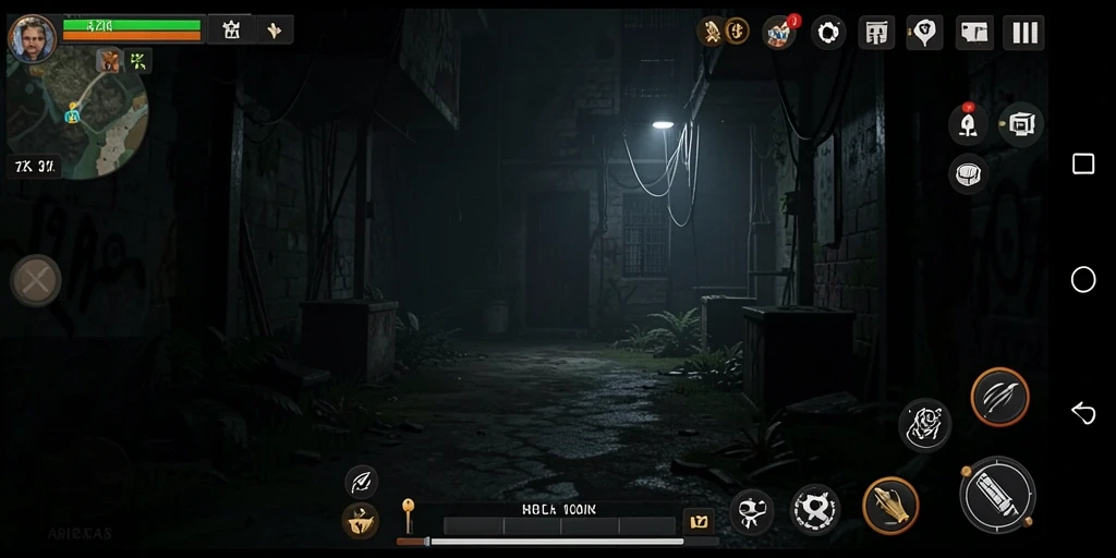 Gameplay menegangkan 5ZK yang penuh kengerian.