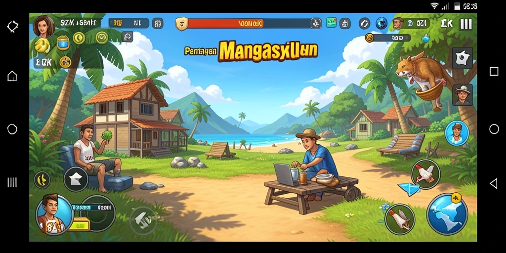 Tampilan permainan 8ZK yang ceria dan mengasyikkan.