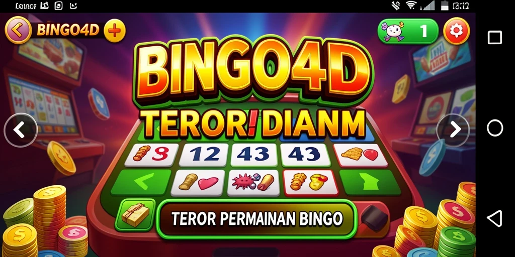 Tampilan menyeramkan dari gameplay BINGO4D yang mencekam.