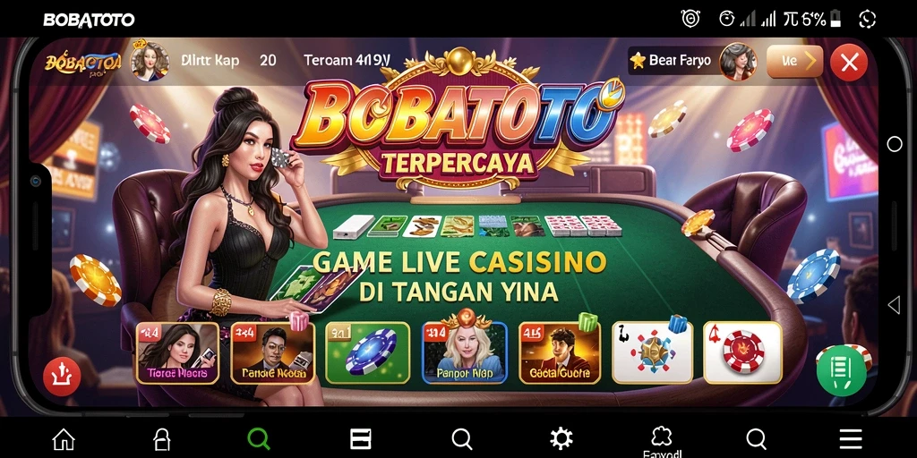 Tampilan gameplay BOBATOTO yang mengesankan dan interaktif.