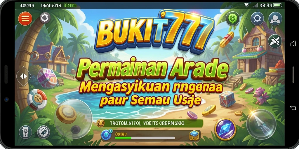 Tampilan gameplay seru dan menantang di BUKIT777.