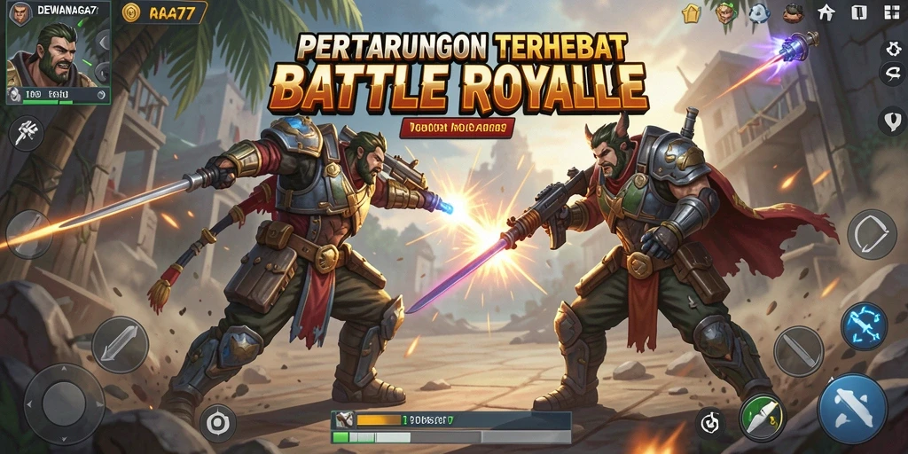 Tangkapan layar gameplay menegangkan di DEWANAGA77.
