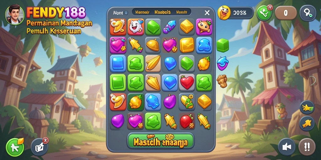 Tampilan gameplay <strong>FENDY188</strong> yang penuh warna dan seru.