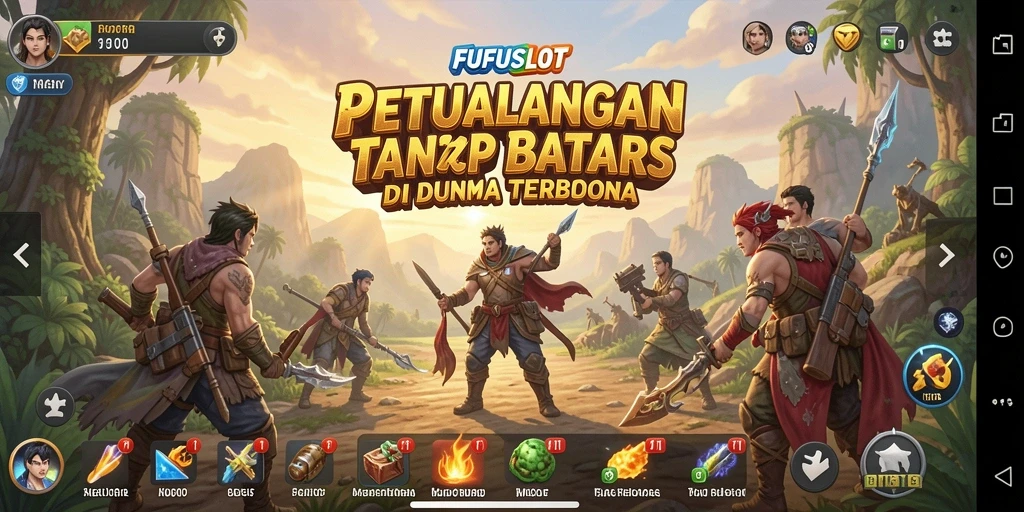Tangkapan layar menunjukkan aksi seru dalam gameplay Open World.