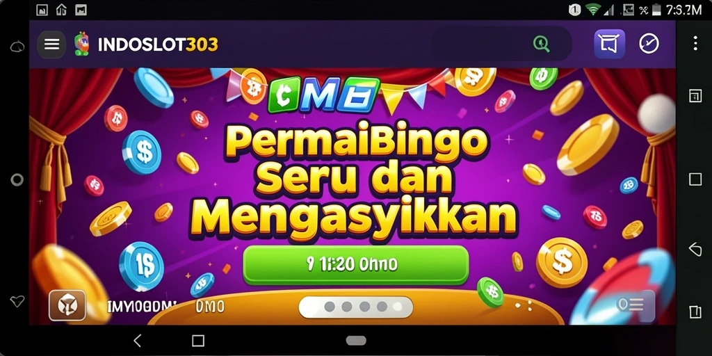 Tampilan gameplay menarik dari INDOSLOT303 yang memikat.