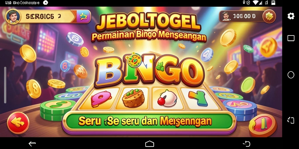 Tampilan gameplay Bingo yang seru dan interaktif di JEBOLTOGEL.