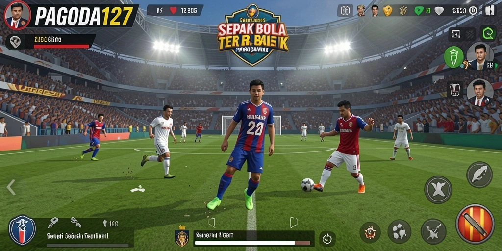 Tampilan gameplay yang menegangkan di PAGODA127.