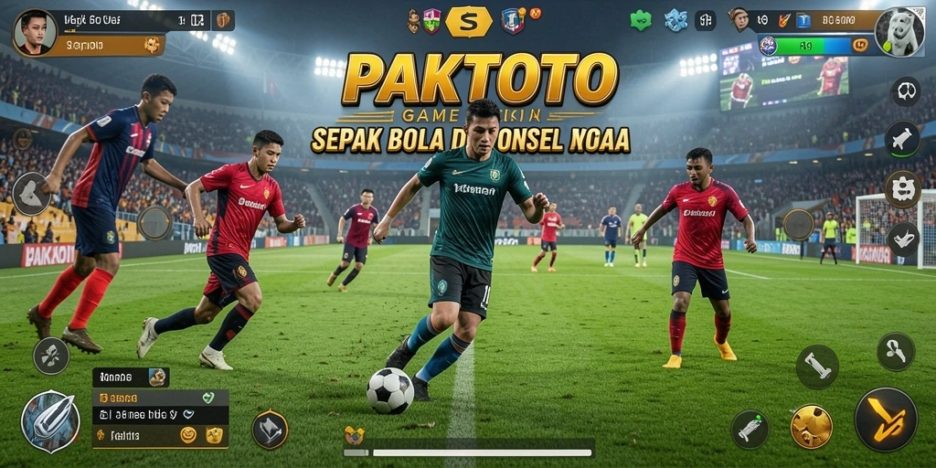 Tampilan gameplay seru dari PAKTOTO saat bertanding di lapangan.