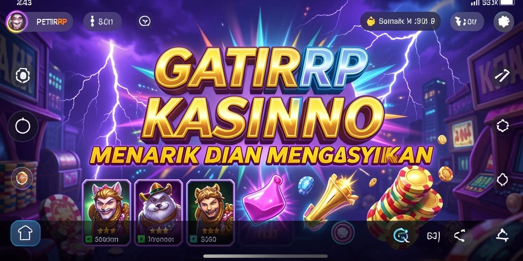 Tampilan gameplay PETIRRP yang menarik dan interaktif.