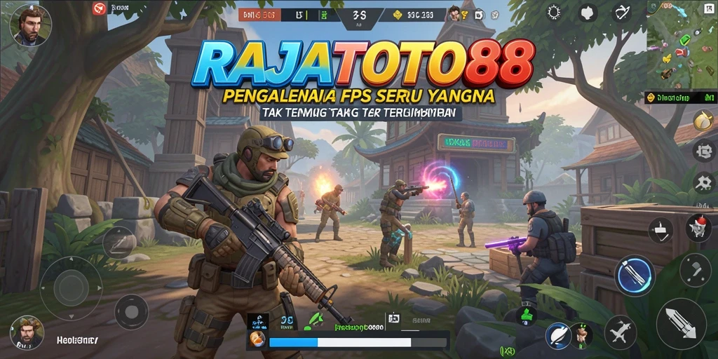 Gameplay mendebarkan di RAJATOTO88 dengan aksi tembakan cepat.