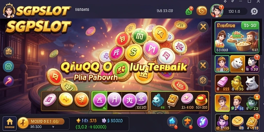 Screenshot gameplay SGPSLOT menampilkan suasana permainan QiuQiu yang menarik.