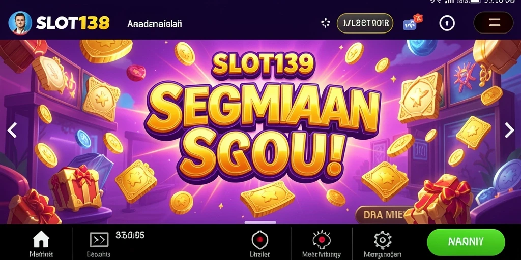 Tampilan gameplay SLOT138 yang menarik dan penuh warna.