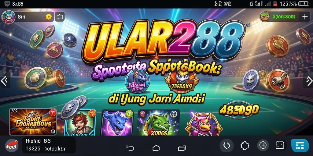 Screenshot gameplay Sportsbook ULAR288 yang menarik dan interaktif.